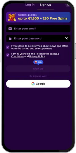 Spinmama casino Register