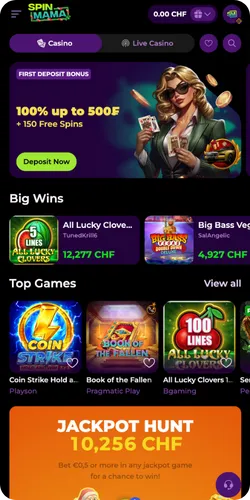 Slots on Spinmama